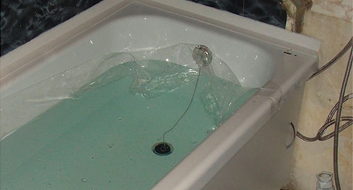 Установкой акрилового вкладыша | Сходненская