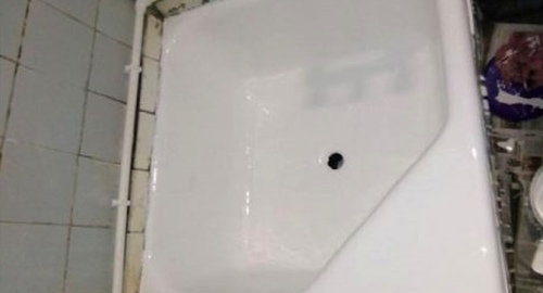 Обновление душевого поддона акрилом | Сходненская